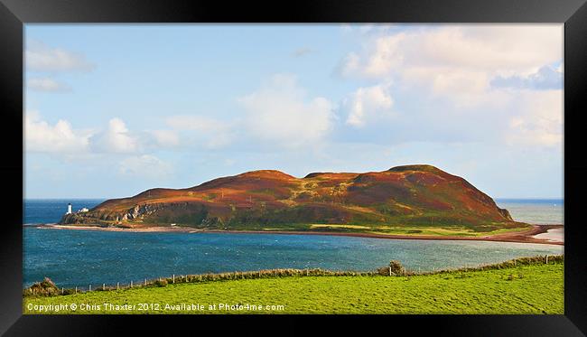 Davaar Island - Campbeltown Framed Print by Chris Thaxter