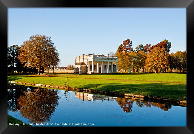 Bowling Green House Framed Print by Chris Thaxter