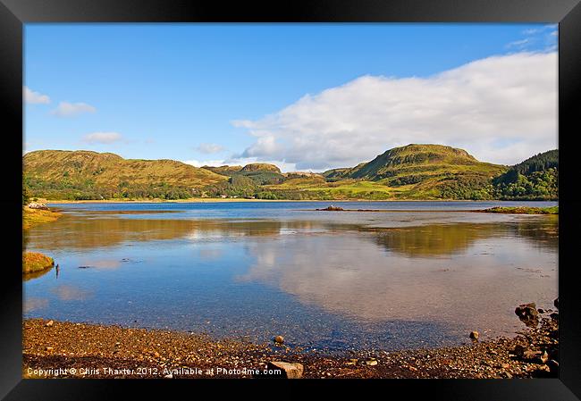 Loch Craignish Argyll Scotland Framed Print by Chris Thaxter