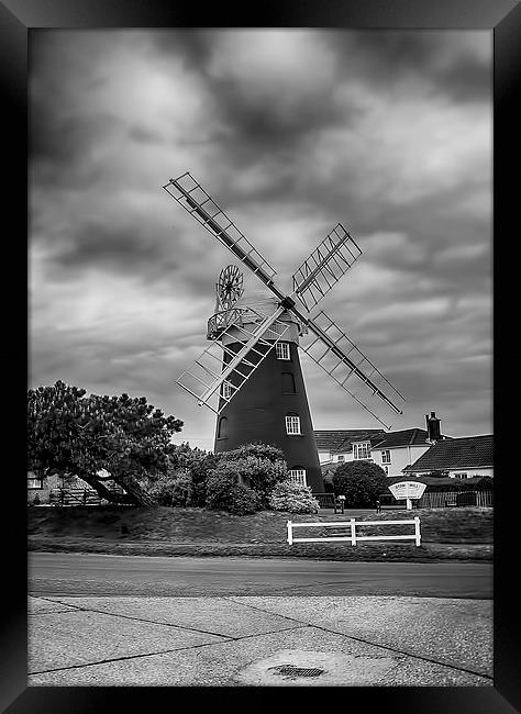 Stow Mill Framed Print by Chris Thaxter