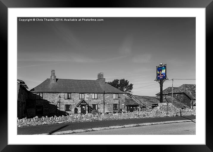 The Jamaica Inn Bodmin Cornwall Framed Mounted Print by Chris Thaxter