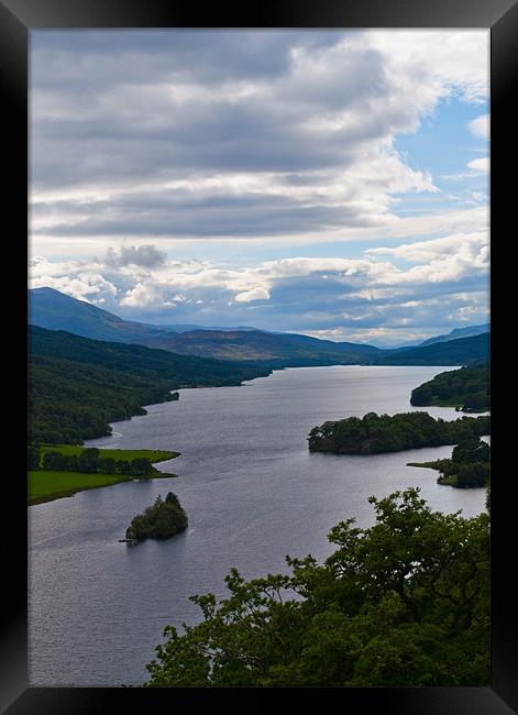 Queens View Framed Print by Chris Thaxter