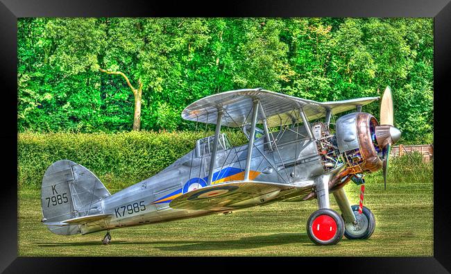 Gloster Gladiator 1938 Framed Print by Chris Thaxter