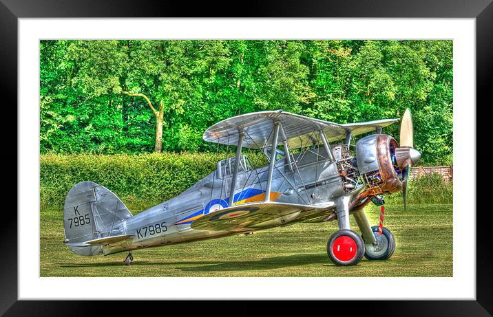 Gloster Gladiator 1938 Framed Mounted Print by Chris Thaxter
