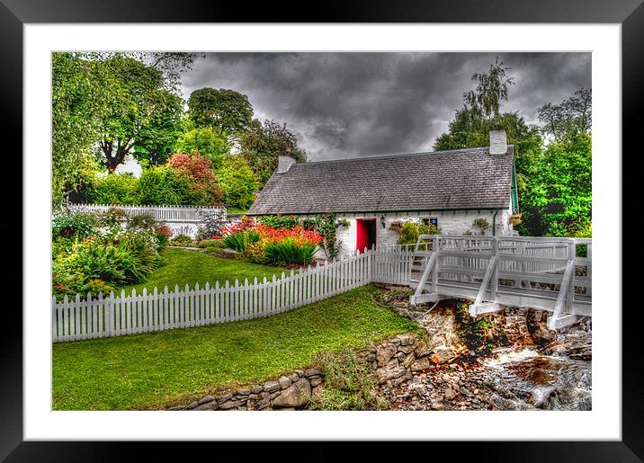 Edradour Distillery Shop Framed Mounted Print by Chris Thaxter