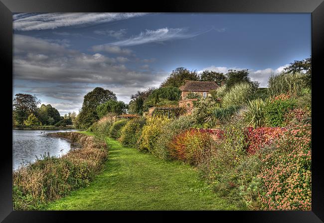 Culpeper Garden at Leeds Castle Framed Print by Chris Thaxter