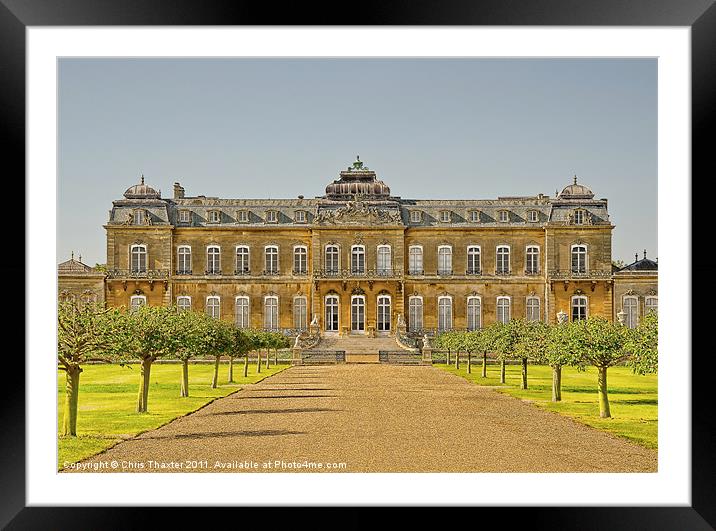 Wrest Park House Framed Mounted Print by Chris Thaxter