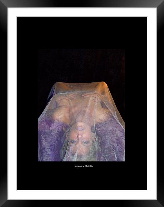 The Veil Framed Mounted Print by Mark Hobson