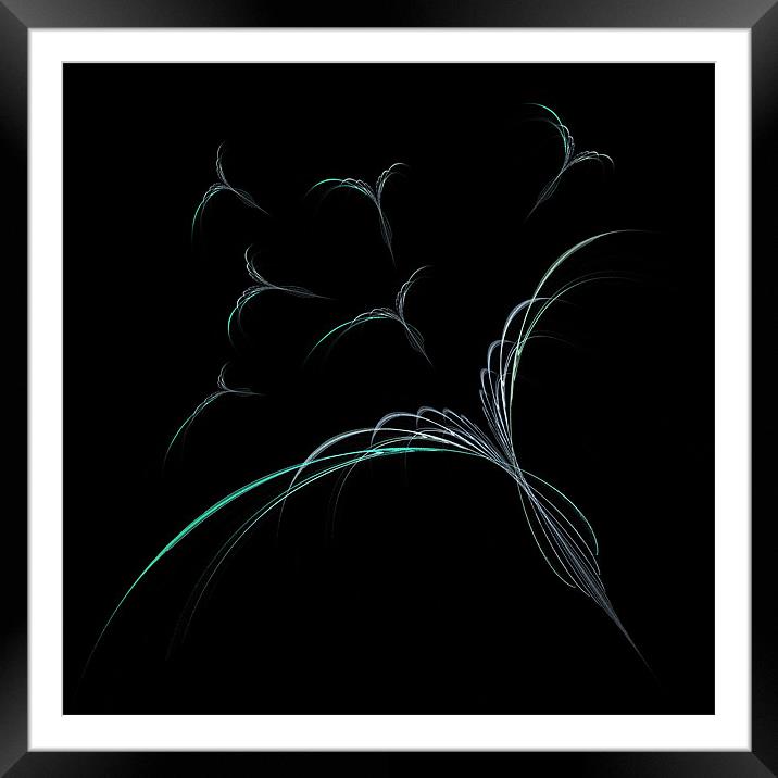 Caught On The Breeze Framed Mounted Print by Bel Menpes