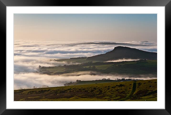 Hen Cloud Framed Mounted Print by James Grant