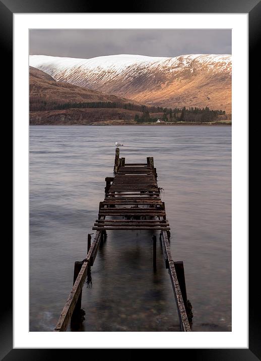 Loch Linnhe Framed Mounted Print by James Grant