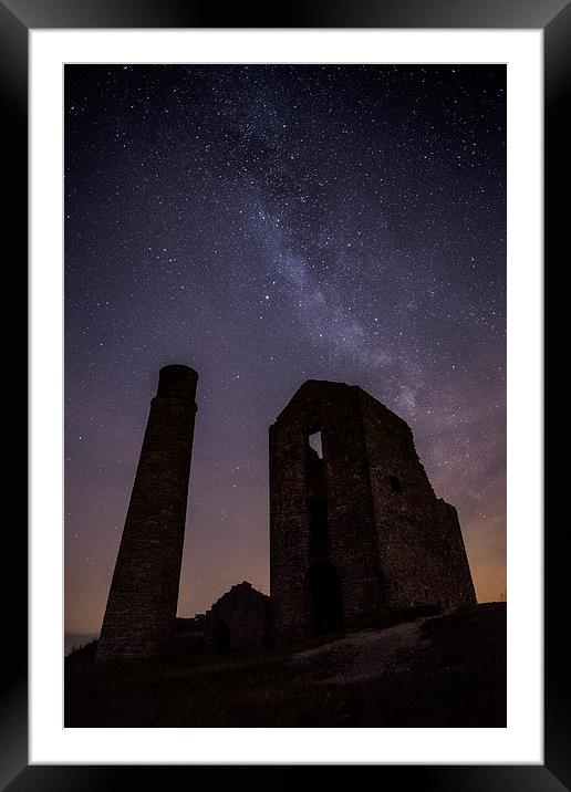  Magpie Mine Milky Way Framed Mounted Print by James Grant