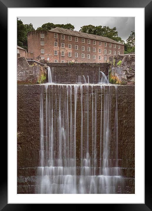  Cromford Mill Framed Mounted Print by James Grant