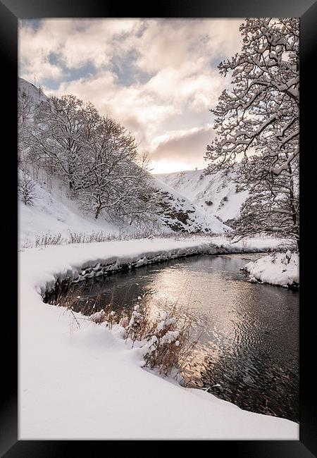  Wolfcotes Dale Winter Framed Print by James Grant