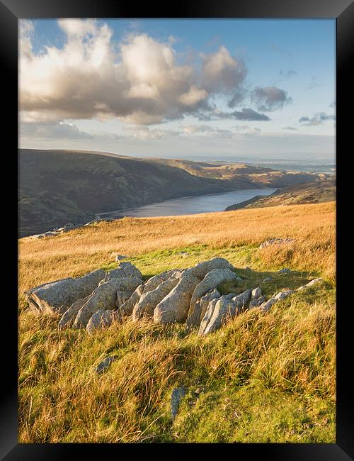  Haweswater from Branstree Framed Print by James Grant