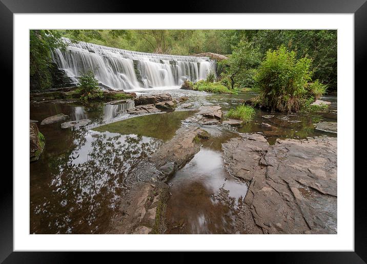  Monsal Weir Framed Mounted Print by James Grant