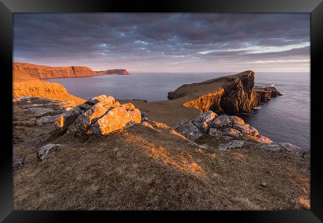  Neist Point Framed Print by James Grant