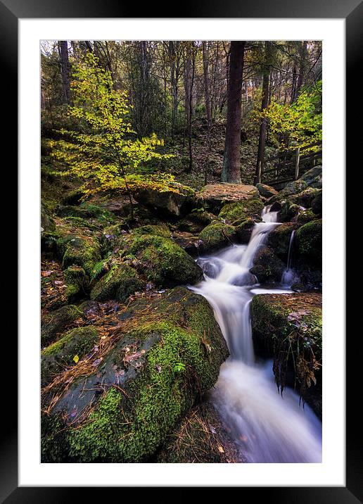  Wyming Brook Framed Mounted Print by James Grant