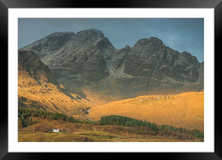  Bla Bheinn (Blaven) Framed Mounted Print by James Grant