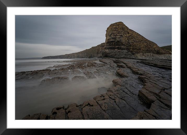  Nash Point Framed Mounted Print by James Grant