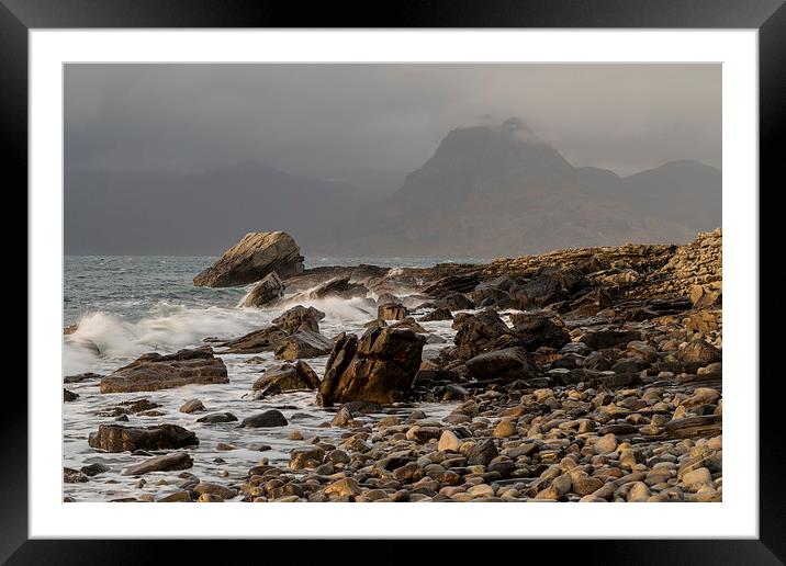 Elgol Shores Framed Mounted Print by James Grant