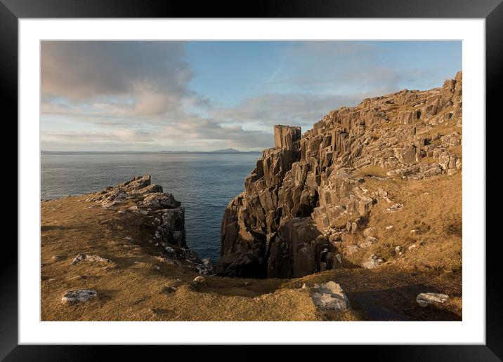  Neist Cliffs Framed Mounted Print by James Grant