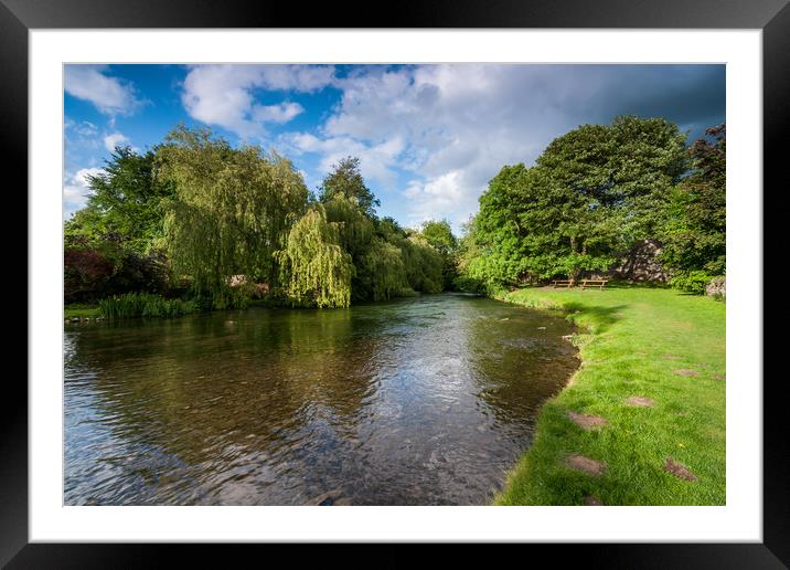 Ashford In The Water Framed Mounted Print by James Grant