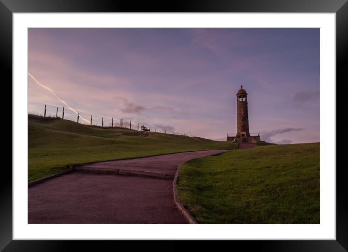 Crich Stand Memorial Framed Mounted Print by James Grant
