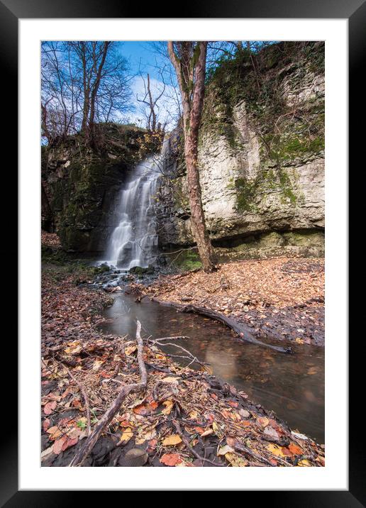 Swallet Falls Framed Mounted Print by James Grant