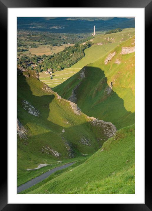 Winnats Pass  Framed Mounted Print by James Grant