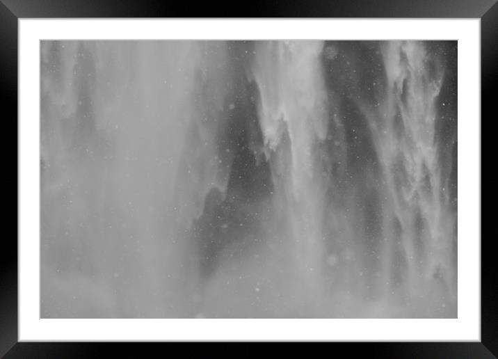 Skogafoss Framed Mounted Print by James Grant