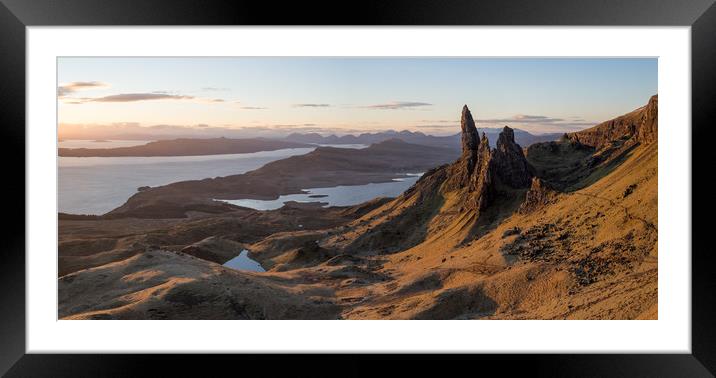 Old Man of Storr Sunrise  Framed Mounted Print by James Grant