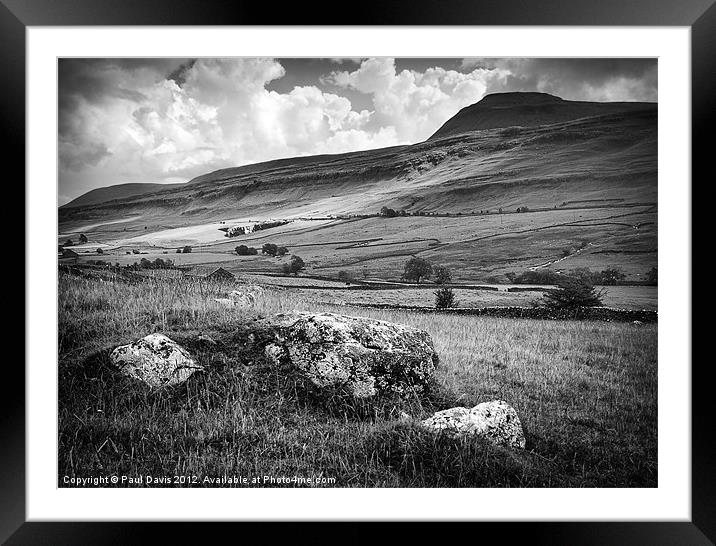 The Yorkshire Dales Framed Mounted Print by Paul Davis