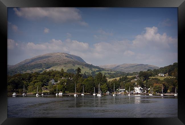 Waterside Framed Print by Paul Davis