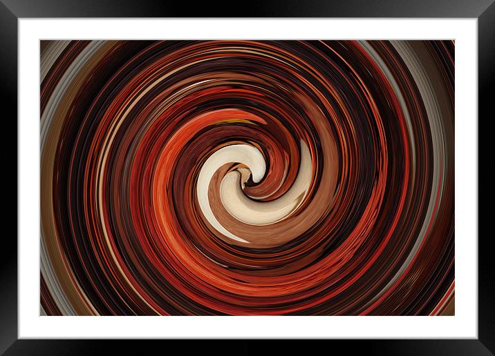 Abstract Framed Mounted Print by kelly Draper