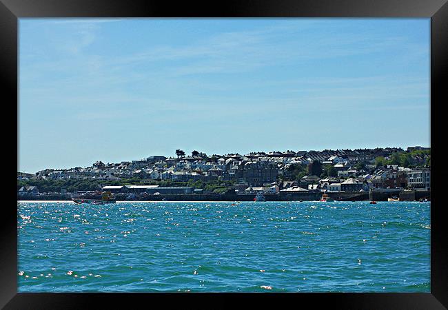 Padstow Framed Print by kelly Draper