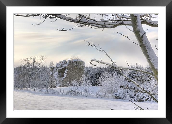 Hall Forest Castle Framed Mounted Print by Stuart Reid