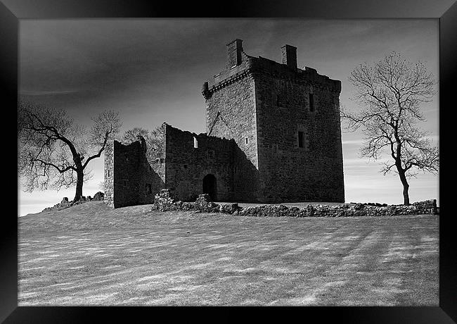 Ruins of Balvaird Castle Framed Print by Stuart Jack