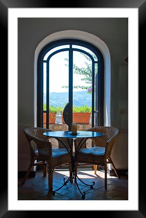 Enchanting Views of Ischia Bay Framed Mounted Print by Stuart Jack