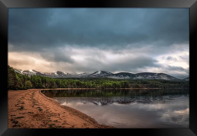 Reflections of the Cairngorms Framed Print by Stuart Jack