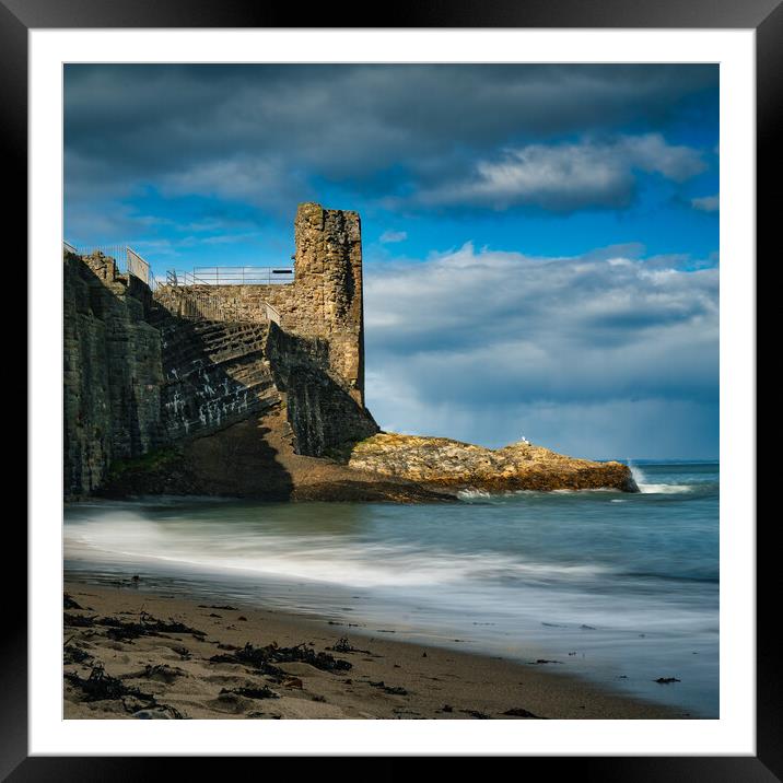Castle on the Scottish Shoreline Framed Mounted Print by Stuart Jack