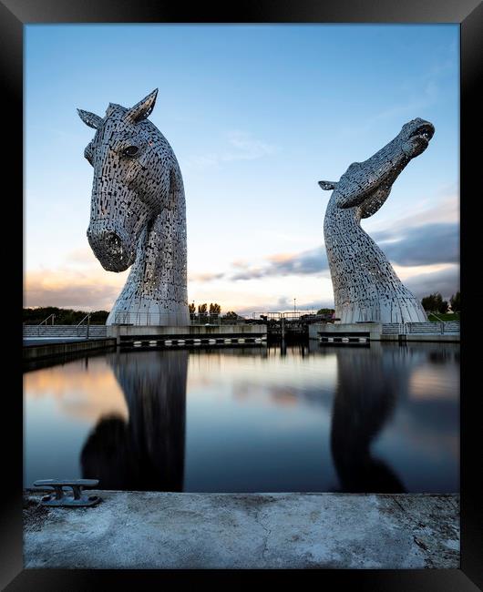 The Enchanting Kelpies Framed Print by Stuart Jack