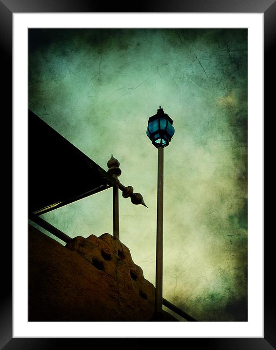 Moroccan skyline Framed Mounted Print by Heather Newton
