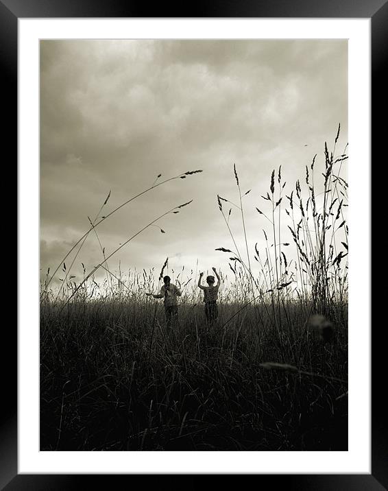 freedom Framed Mounted Print by Heather Newton