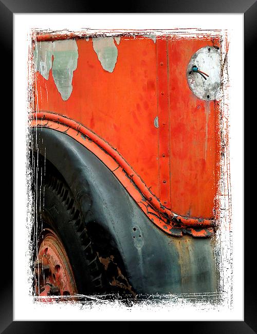 not in service Framed Print by Heather Newton