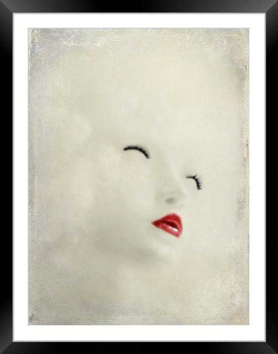 dreaming Framed Mounted Print by Heather Newton