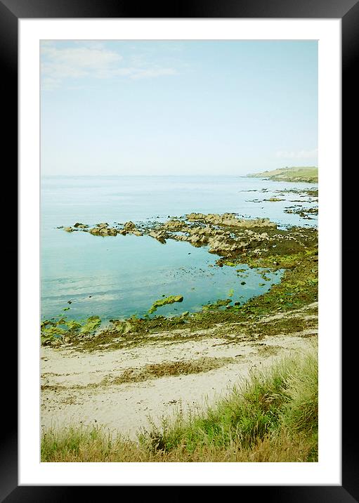  rugged coastline Framed Mounted Print by Heather Newton