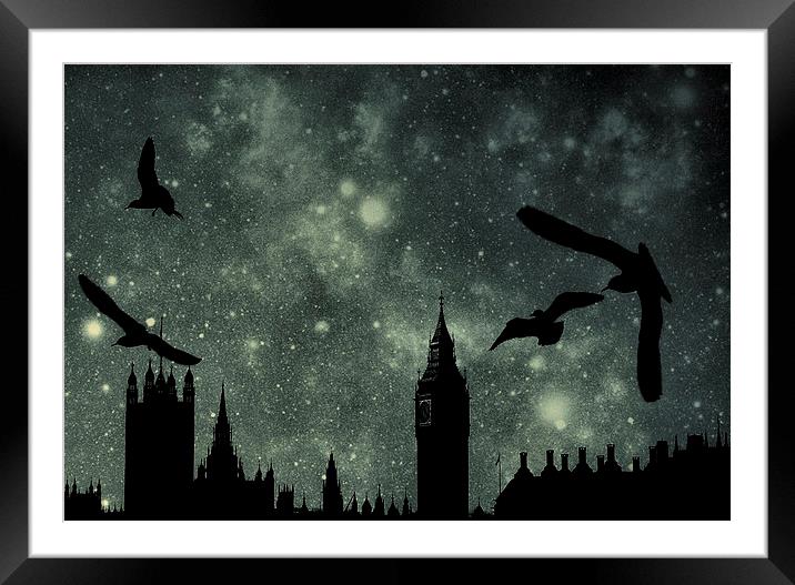  nightlife Framed Mounted Print by Heather Newton