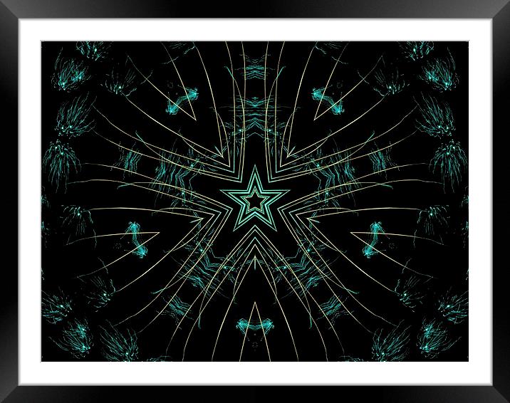  starlight Framed Mounted Print by Heather Newton