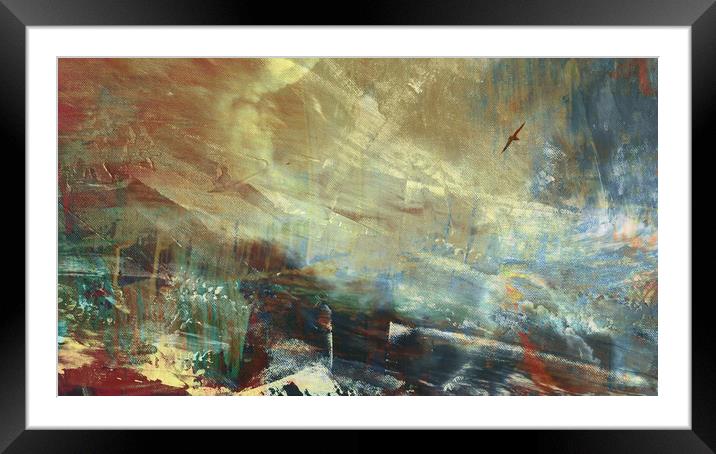 Lost at Sea Framed Mounted Print by Heather Newton